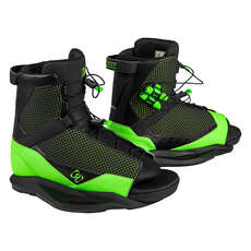Ronix District Wakeboard Boot - Black/Green Ronix District Wakeboard Boot - Black/Green
