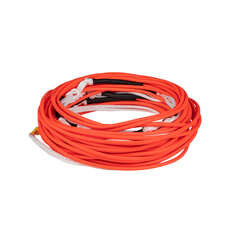 Ronix R8 80' 8-Section Floating Mainline Rope - Neon Red