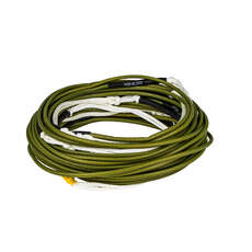 Ronix R8 80' 8-Section Floating Mainline Rope - Olive Green