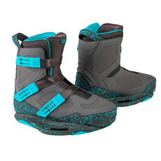 Ronix Suprem Wakeboard Boot - Plutonium/Cyan