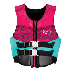 Ronix Women's Daydream CGA Wake Vest - Pink/Turquoise