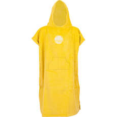 Alder Terry Cotton Poncho Changing Robe  - Mustard