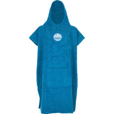 Alder Junior Terry Cotton Poncho Changing Robe  - Navy