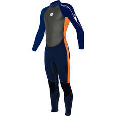 Alder Junior Impact 3/2mm Fullsuit Wetsuit 2023 - Orange WS22JIF