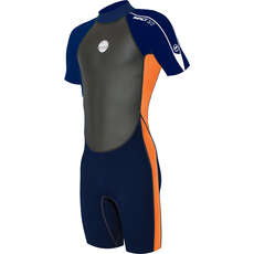 Alder Junior Impact 3/2mm Shorty Wetsuit  - Orange WS21JIS