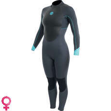Alder Womens Stealth 4/3mm Blindstitched Wetsuit - Graphite WA21WST