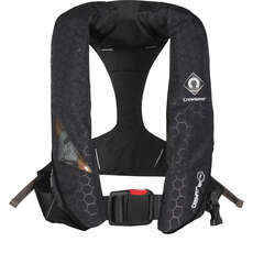 Crewsaver Crewfit+ 180N Pro Lifejacket - Black - Auto Hood & Light