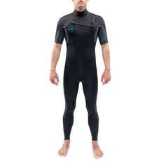 Dakine Quantum 3/2mm Chest-Zip Shortarm Wetsuit  - Black DK21M32QSSZ