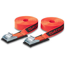 Dakine 12 Foot Tie Down Straps  - Sun Flare