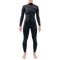 Dakine Womens Mission 4/3mm Chest-Zip Fullsuit Wetsuit  - Black DK21W43MZ