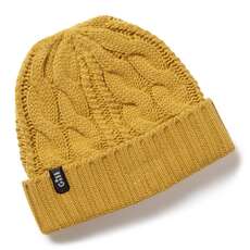 Gill Cable Knit Beanie  - Ochre HT32