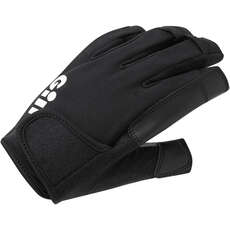 Gill Championship Short Finger Sailing Gloves 2023 - Black 7243