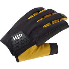 Gill Pro Long Finger Sailing Gloves  - Black