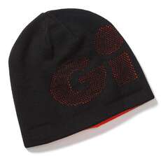 Gill Reversible Knit Beanie  - Black/Orange