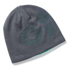 Gill Reversible Knit Beanie 2023 - Grey/Turquoise HT48