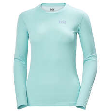 Helly Hansen Womens Lifa Active Solen LS Top  - Glacier 49352