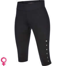 Mystic Womens Diva 3/4 Rash Leggings - Black 200542 Mystic Womens Diva 3/4 Rash Leggings - Black 200542