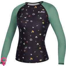Mystic Womens Diva Long Sleeve Rash - Multi 210270 Mystic Womens Diva Long Sleeve Rash - Multi 210270