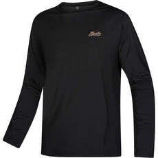 Mystic Majestic Long-Sleeve Loosefit Rash Vest - Black 210147 Mystic Majestic Long-Sleeve Loosefit Rash Vest - Black 210147