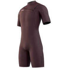 Mystic MARSHALL 3/2 GBS Shorty Frontzip Wetsuit - Merlot 210113