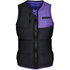 Mystic Womens DAZZLED FZip Wakeboard Impact Vest - Black Purple 200187