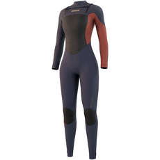 Mystic Womens Diva 3/2mm Front Zip Wetsuit  - Night Blue