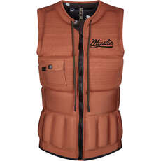 Mystic Womens DIVA FZip Wakeboard Impact Vest  - Rusty Red 200186