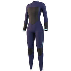 Mystic Womens Star 5/3mm Back-Zip Fullsuit Wetsuit 2023 - Night Blue 210317