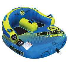 OBrien Barca 2 Person Towable Boat Tube  - Blue/Yellow
