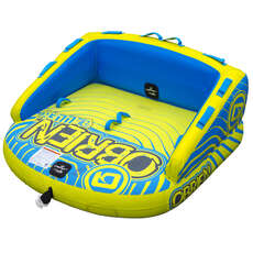OBrien Baller 2 Person Towable Boat Tube - Blue/Yellow