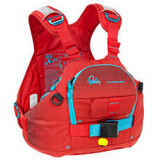 Palm Nevis White Water PFD Buoyancy Aid  - Flame/Chilli