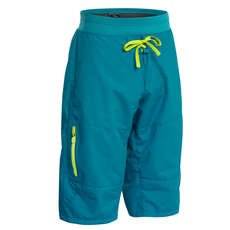 Palm Horizon Kayaking Shorts  - Teal 12614