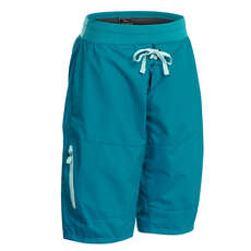 Palm Womens Horizon Shorts  - Teal 12615