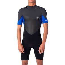 Rip Curl Omega 1.5mm Back-Zip Shorty Wetsuit - Blue WSP8CM Rip Curl Omega 1.5mm Back-Zip Shorty Wetsuit - Blue WSP8CM