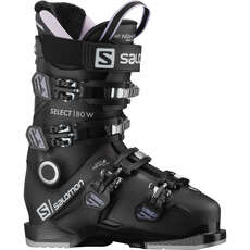 Salomon Womens SELECT 80 On Piste Ski Boots - Black / Lavender
