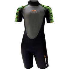 Sola Girls Storm 3/2mm Shorty Wetsuit  - Paradise A1723