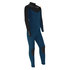 Sola Kids System 5/4mm Front Zip Wetsuit 2022 - Black/Blue Melange A1507