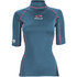 Sola Womens Short Sleeve Rash Vest 2022 - Blue/Pink A1742