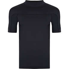 Typhoon Fintra Short Sleeve Rash Vest  - Black 430430