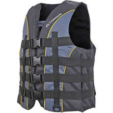 Typhoon Solva Buckle Ski Vest - Grey/Black - SK4A