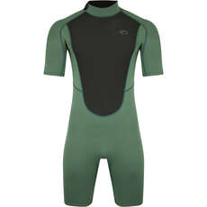 Typhoon Storm3 3/2mm Shorty Wetsuit  - Myrtle Green 250796