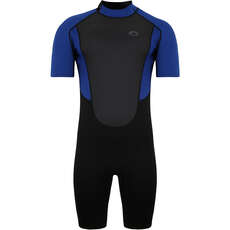 Typhoon Storm3 3/2mm Shorty Wetsuit  - Black/Nite Blue 250795