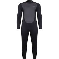 Typhoon Storm3 3/2mm Back Zip Wetsuit 2023 - Black 250773