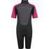 Typhoon Swarm3 Girls 3/2mm Shorty Wetsuit - Black/Pink 250993