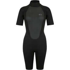 Typhoon Womens Storm3 3/2mm Shorty Wetsuit  - Black 250894