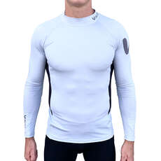 Vaikobi Spandex Long Sleeve UV50+ Rashvest  - Silver VK-255