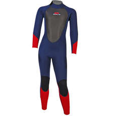 Sola Junior Storm 3/2mm Fullsuit Wetsuit 2023 - Red Ranger