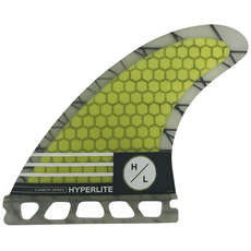 Hyperlite Carbon Surf Fin Set 4.75-Inch with Key