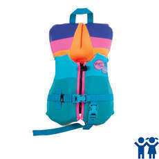 Hyperlite Girls Toddler Indy CGA Wakeboard Vest - Pink/Teal Hyperlite Girls Toddler Indy CGA Wakeboard Vest - Pink/Teal
