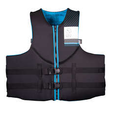 Hyperlite Mens Indy Big & Tall Neoprene Life Vest - Black/Blue Hyperlite Mens Indy Big & Tall Neoprene Life Vest - Black/Blue